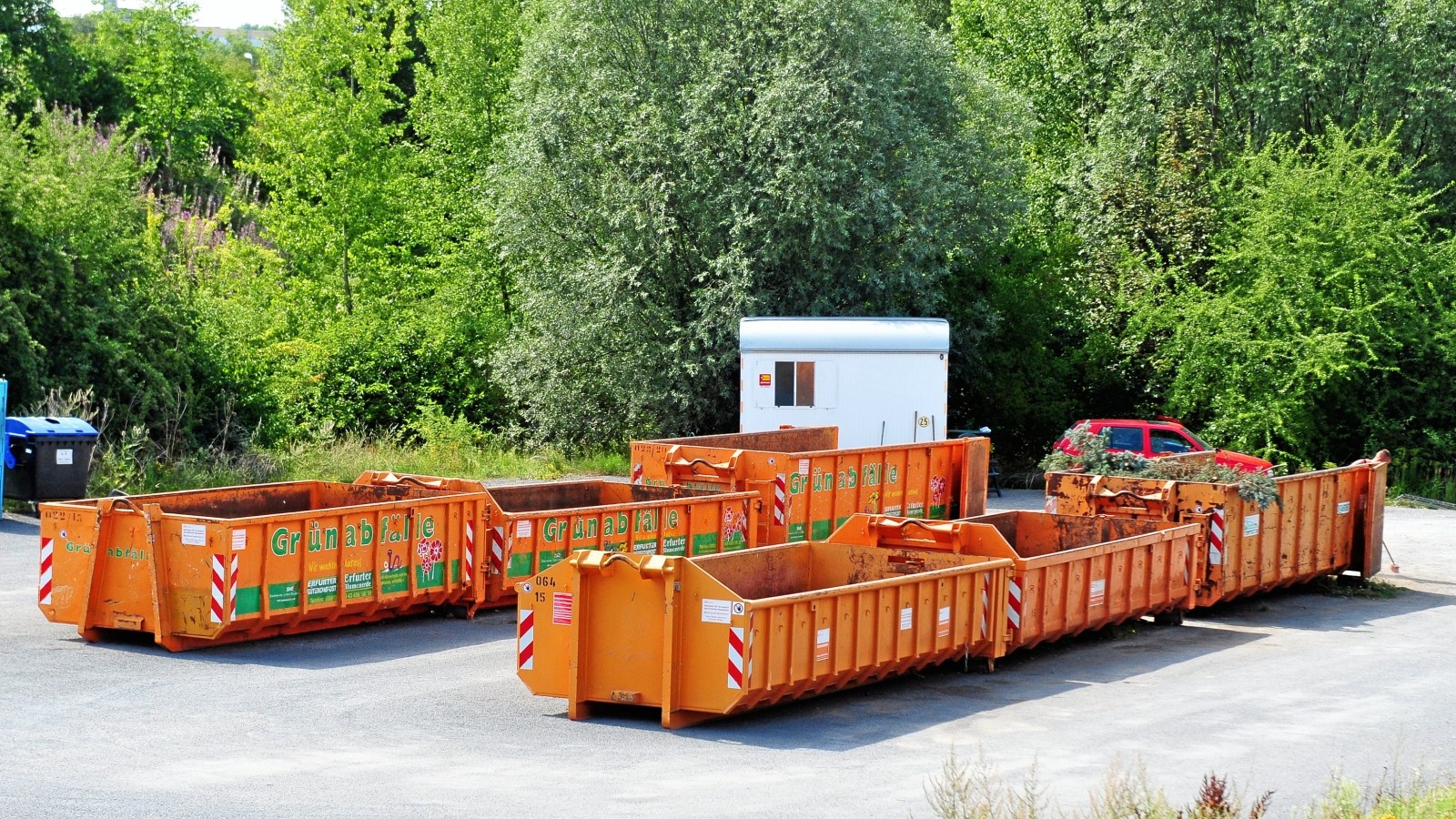  Saisonende für Grüncontainer in Erfurt Bildidee 