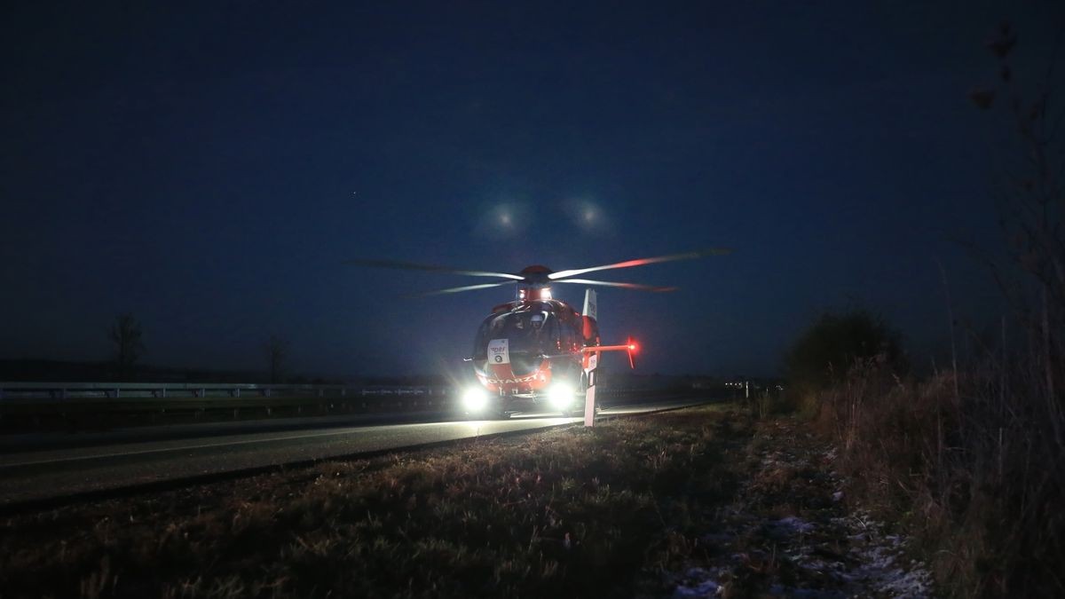 Neben den Feuerwehren der Landgemeinde Heringen, Sundhausen sowie der Nordhäuser Berufsfeuerwehr war auch der Rettungshubschrauber im Einsatz.