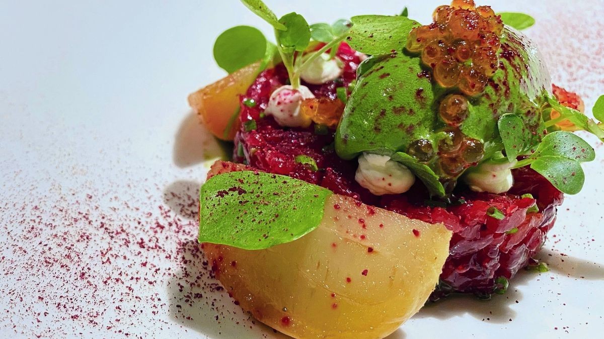 Lachsforellen-Tatar von Dirk Gieselmann