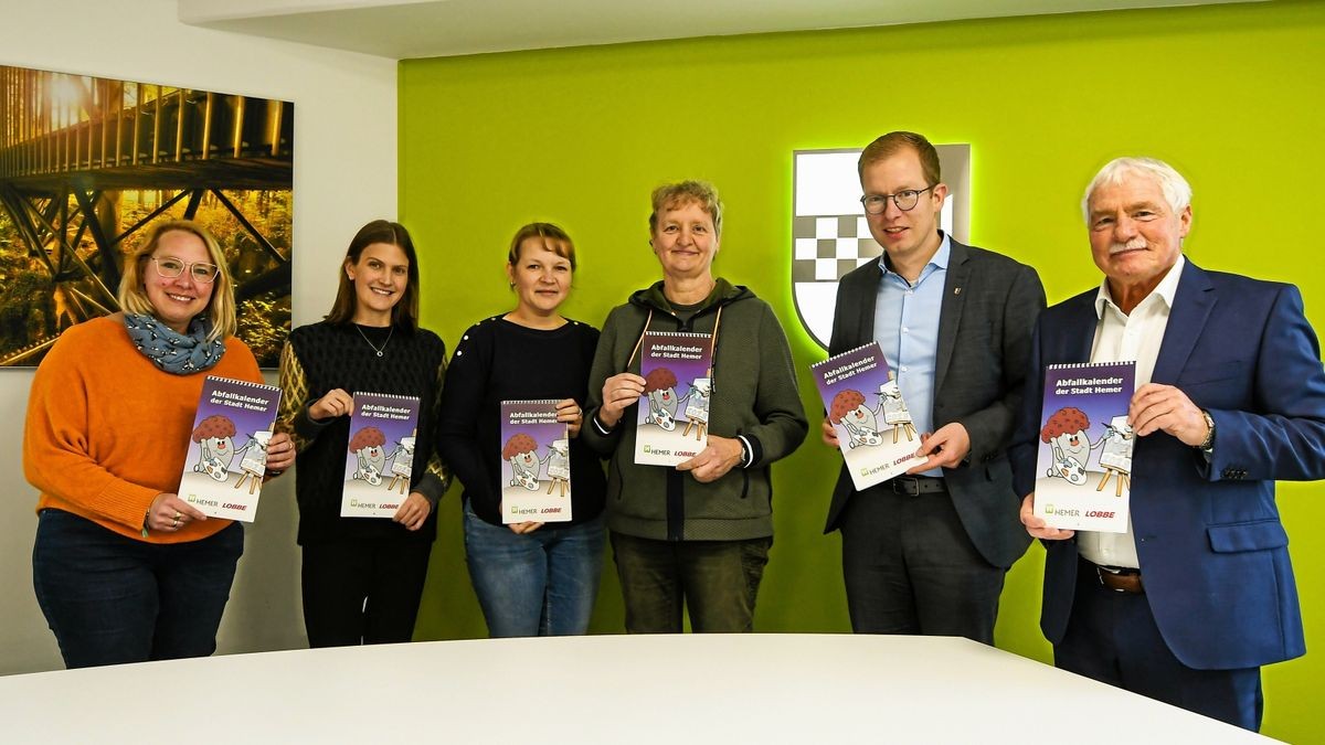  Hemer: Hier gibt es ab sofort den Abfallkalender für 2023 Bildidee 