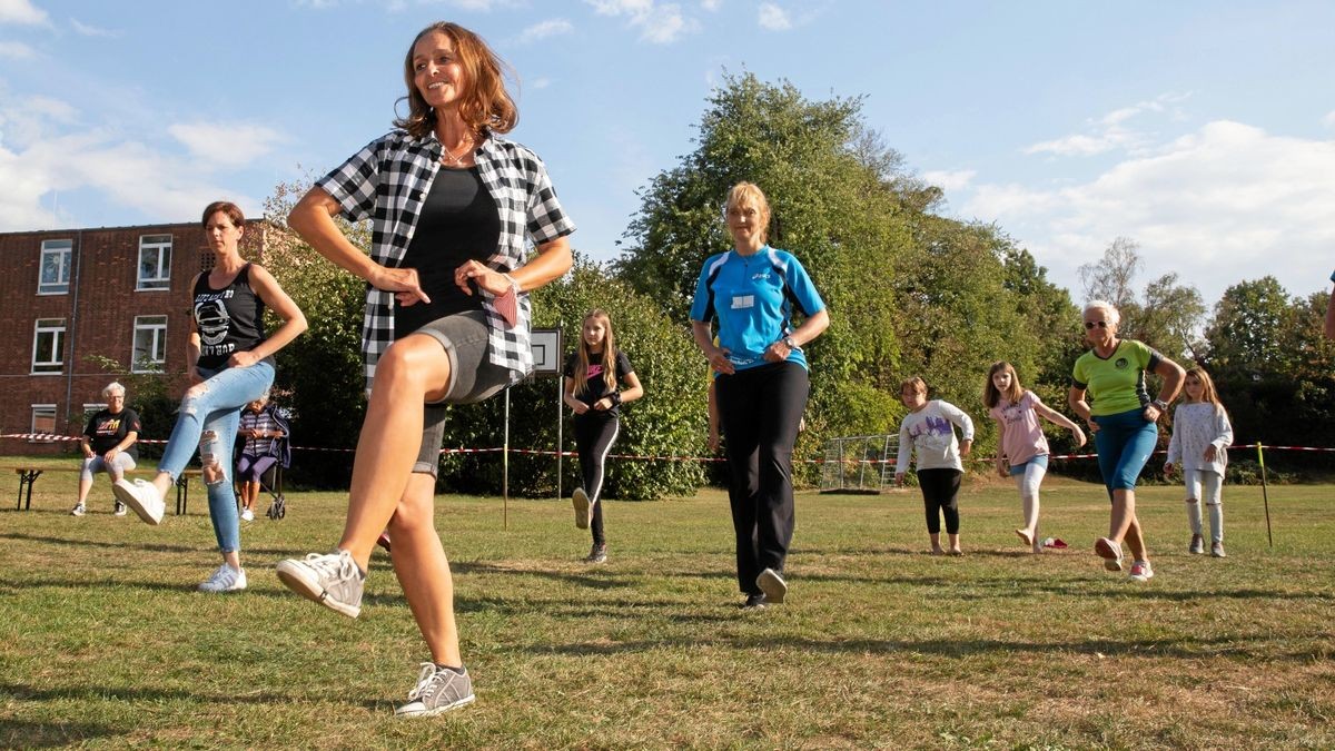 Line-Dance für Anfänger in Siebleben