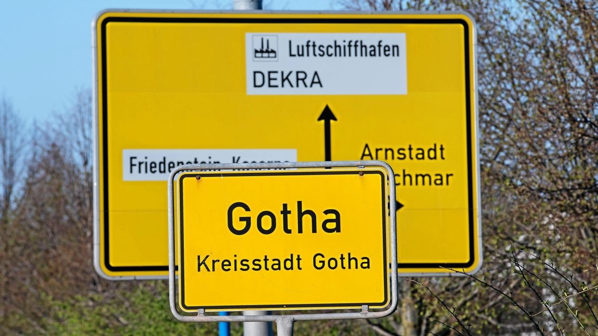 Der Luftschiffhafen ist ein Gewerbegebiet in Gotha nahe der Autobahn 4.