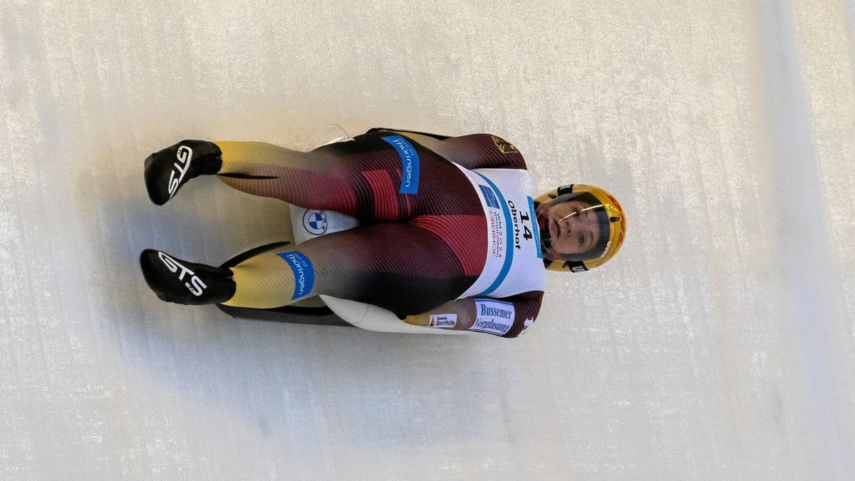 Dajana Eitberger war im Sprintrennen die Schnellste in Oberhof.