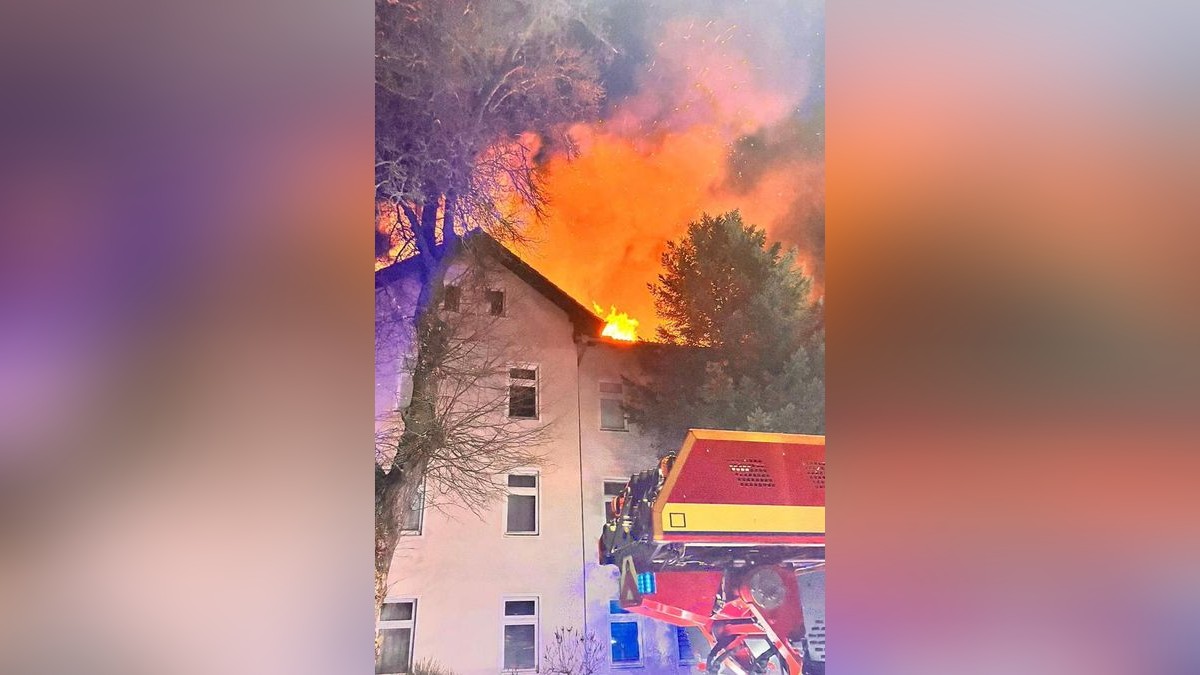 Alle Bewohner konnten sich aus dem Haus retten.