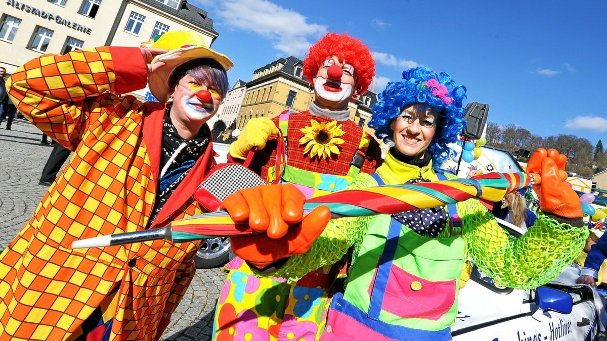 Groß und bunt soll der Umzug am Rosenmontag durch Greiz werden.