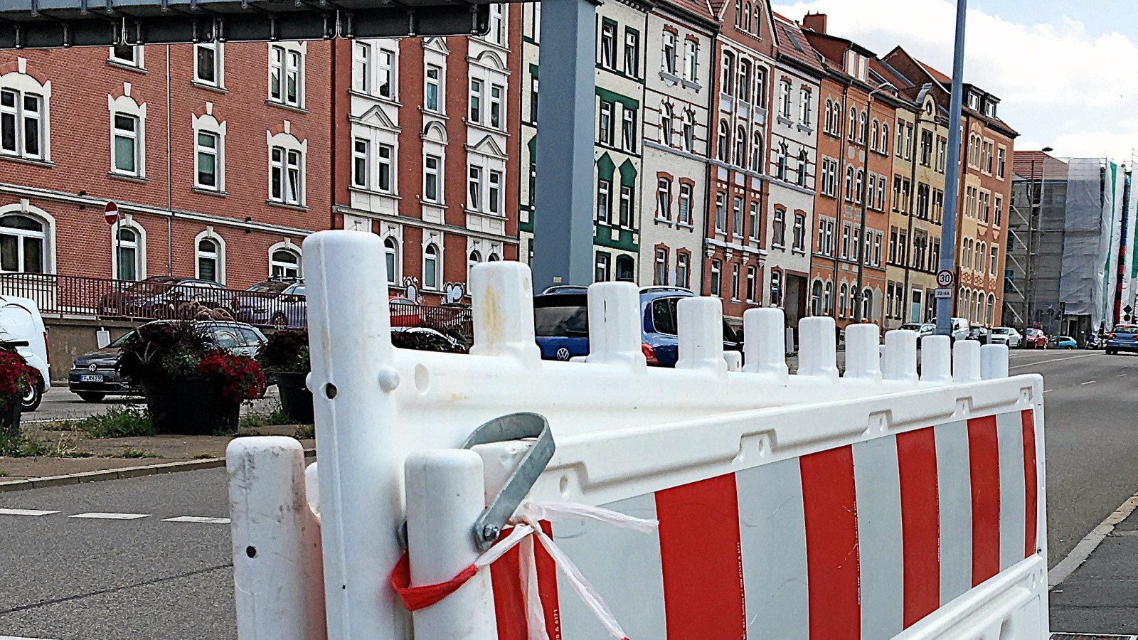 Clara-Zetkin-Straße in Erfurt: Immer neue Gründe für die Sperrung