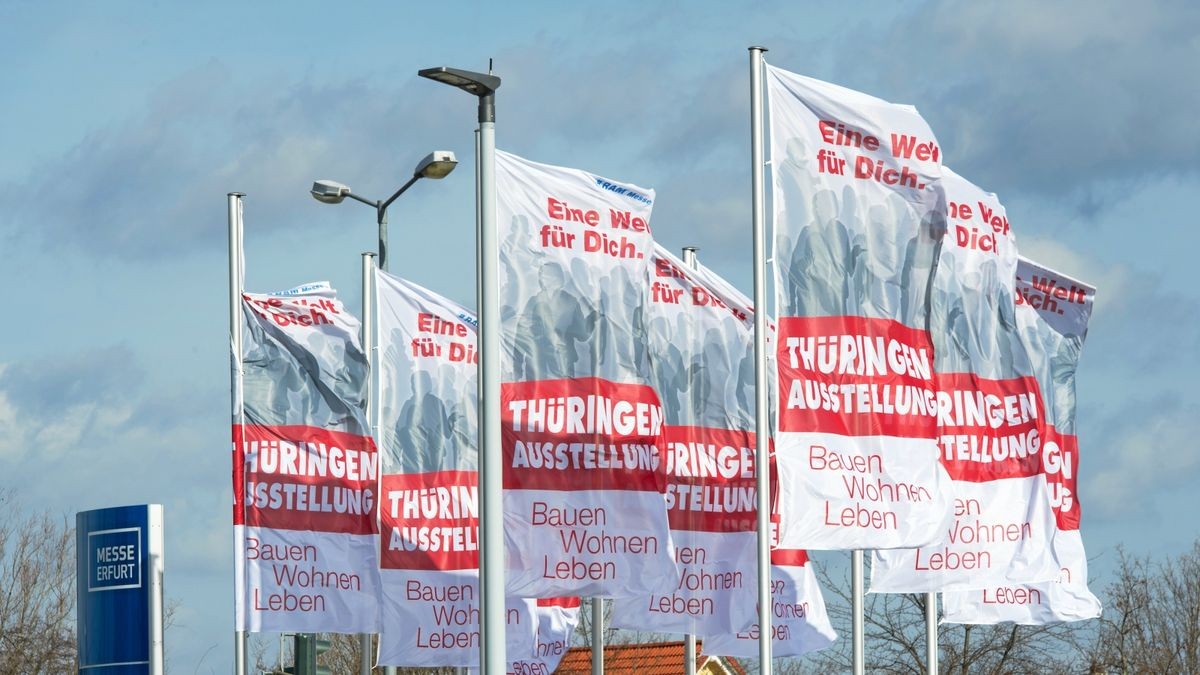 Die Thüringen Ausstellung in Erfurt lockt regelmäßig tausende Besucher aufs Erfurter Messegelände.