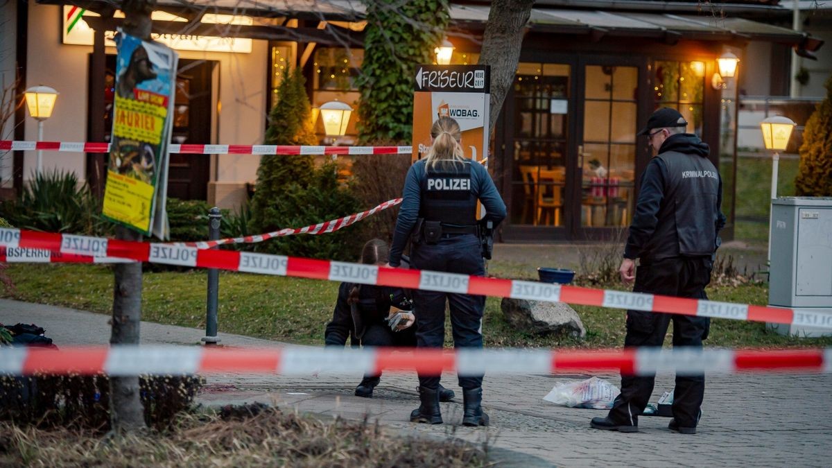 Die Polizei ermittelt nach einer Messerstecherei in Sömmerda.