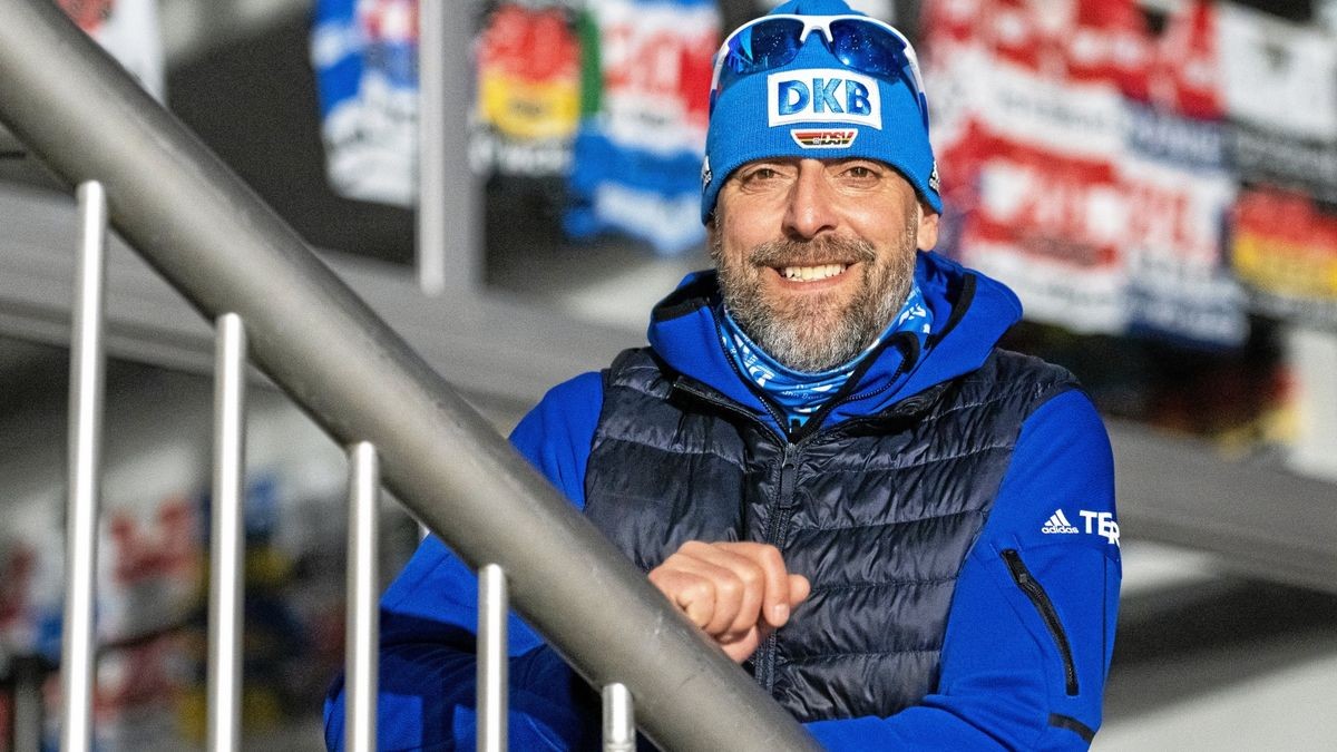 Der zweimalige Olympiasieger und elffache Weltmeister Frank Luck (55) ist bei der WM als Gästebetreuer für einen Sponsor im Einsatz.