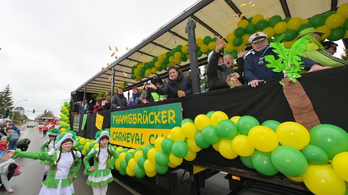 Die Bilder vom Faschingsumzug in Bad Langensalza.