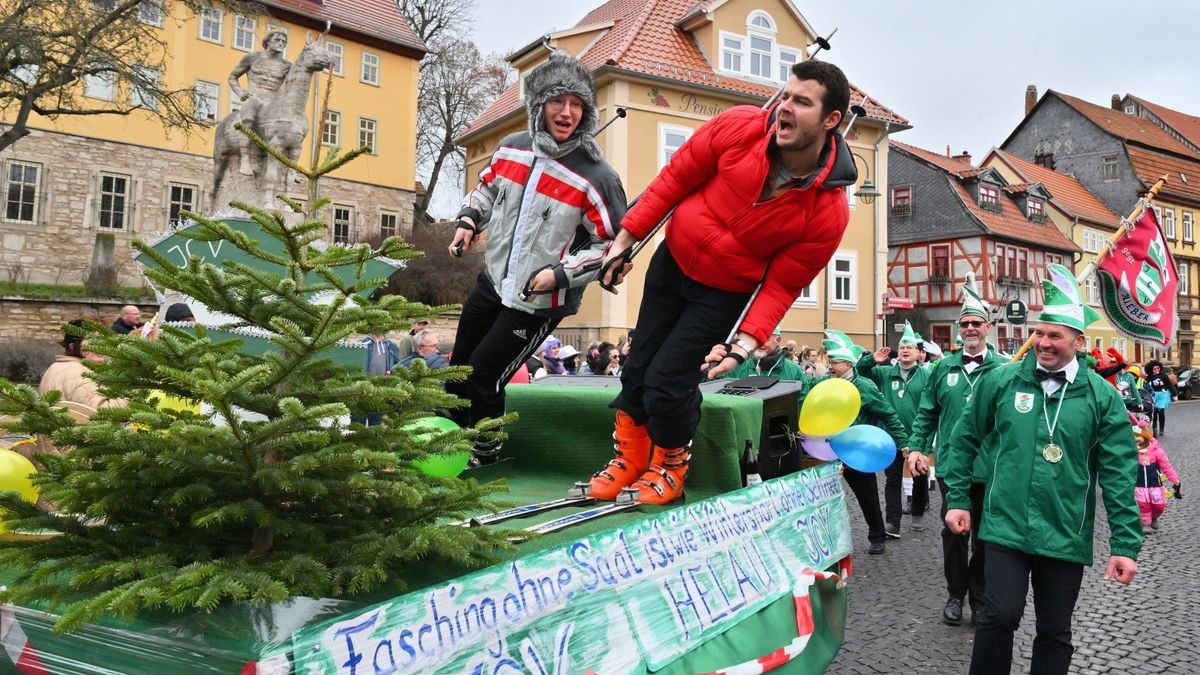 Die Bilder vom Faschingsumzug in Bad Langensalza.