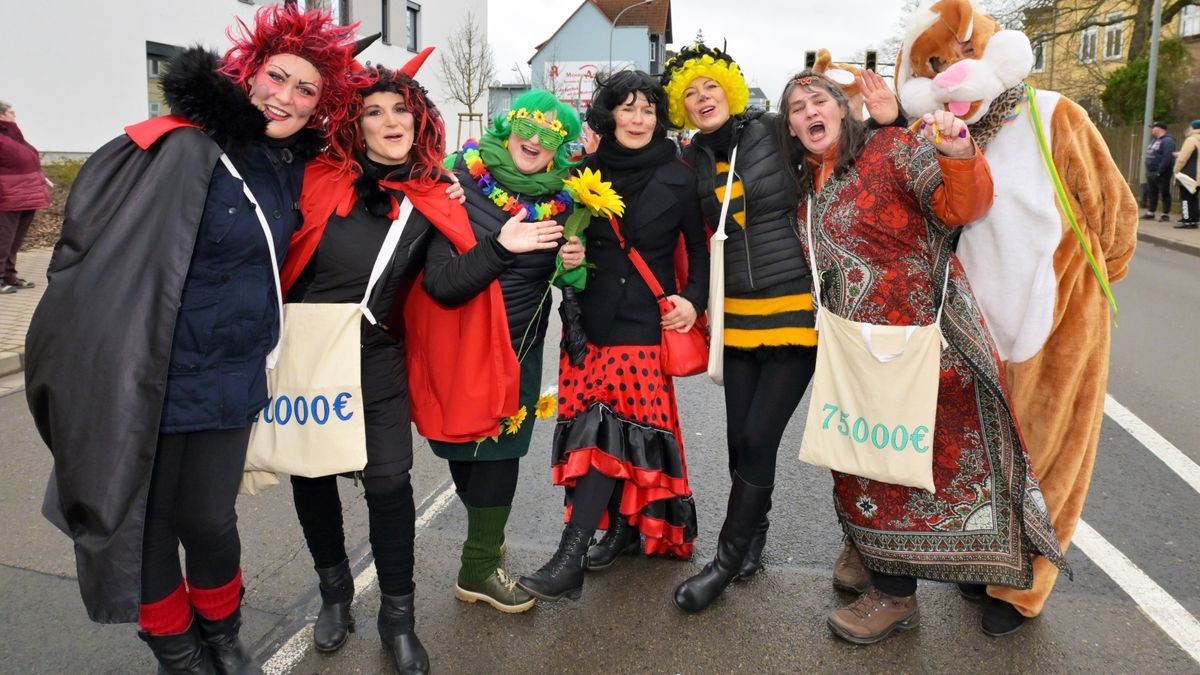 Die Bilder vom Faschingsumzug in Bad Langensalza.