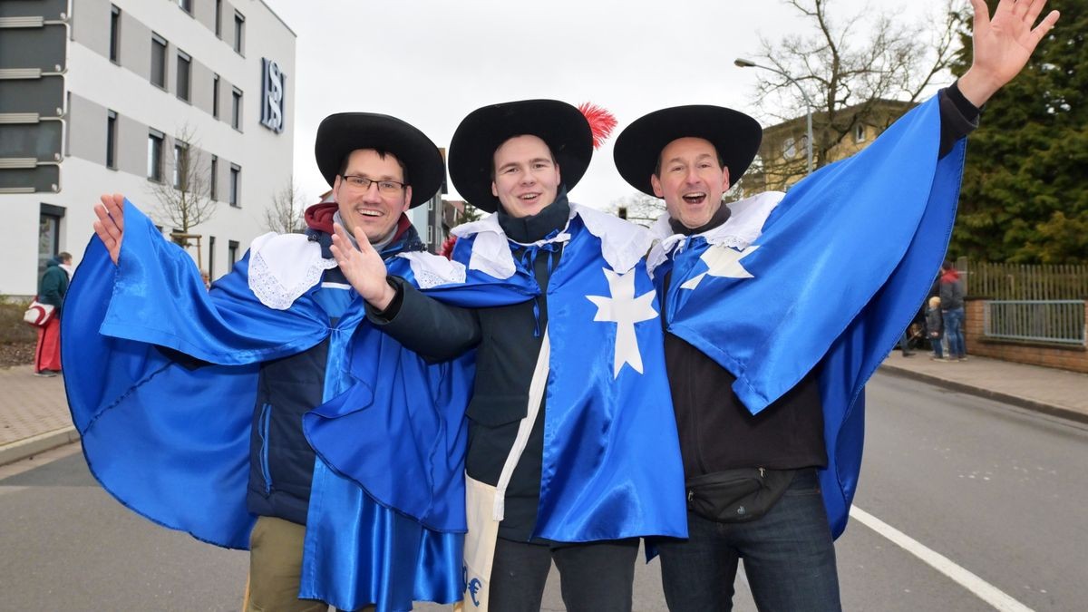 Die Bilder vom Faschingsumzug in Bad Langensalza.