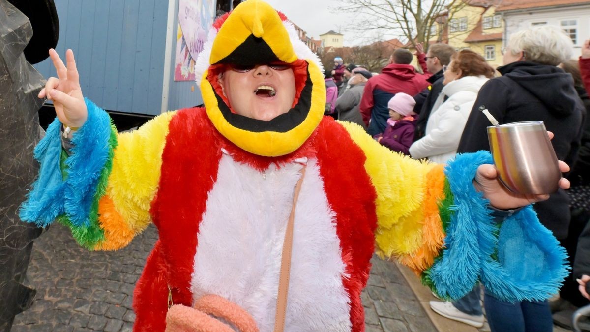 Die Bilder vom Faschingsumzug in Bad Langensalza.