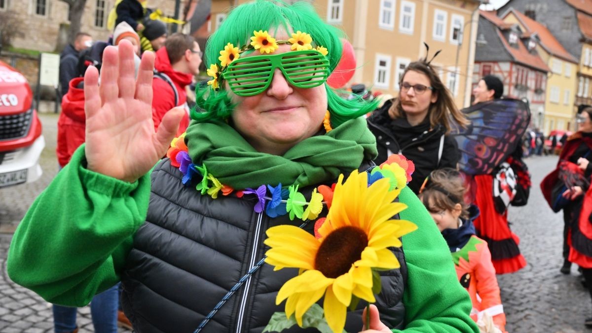 Die Bilder vom Faschingsumzug in Bad Langensalza.