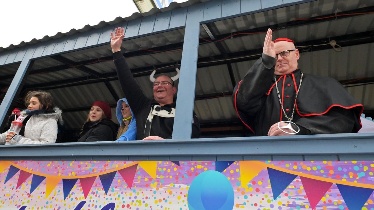 Die Bilder vom Faschingsumzug in Bad Langensalza.