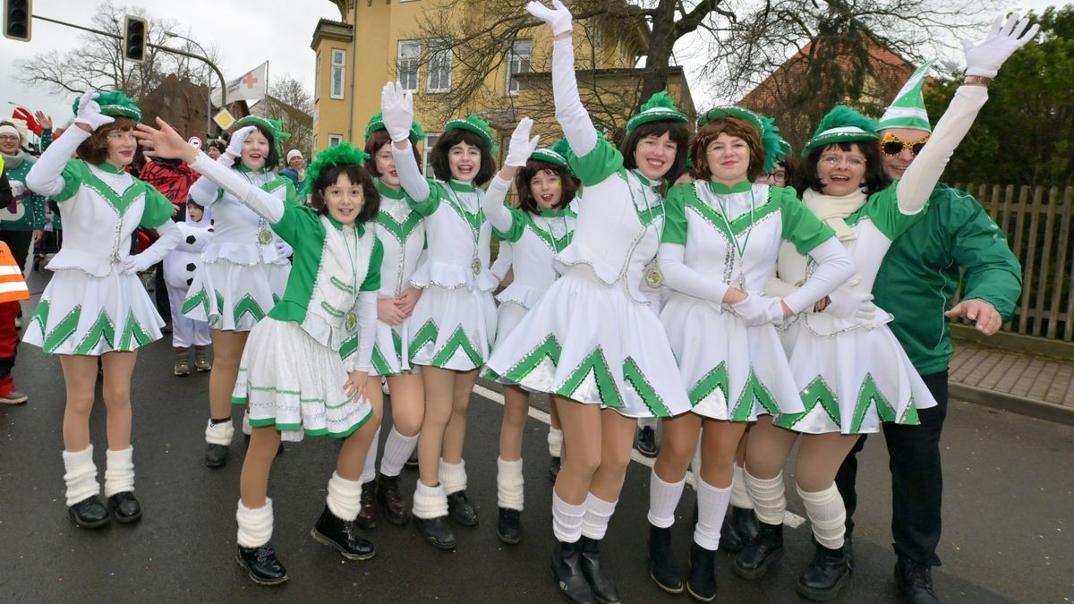 Die Bilder vom Faschingsumzug in Bad Langensalza.