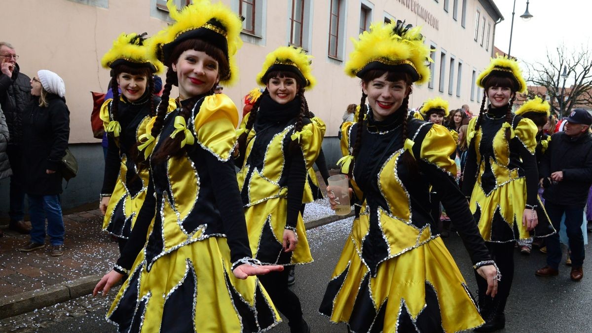 Die zahlreichen Zuschauer am Straßenrand sahen auch tolle Fußgruppen und hatten wie alle Narren viel Gaudi und Spaß.