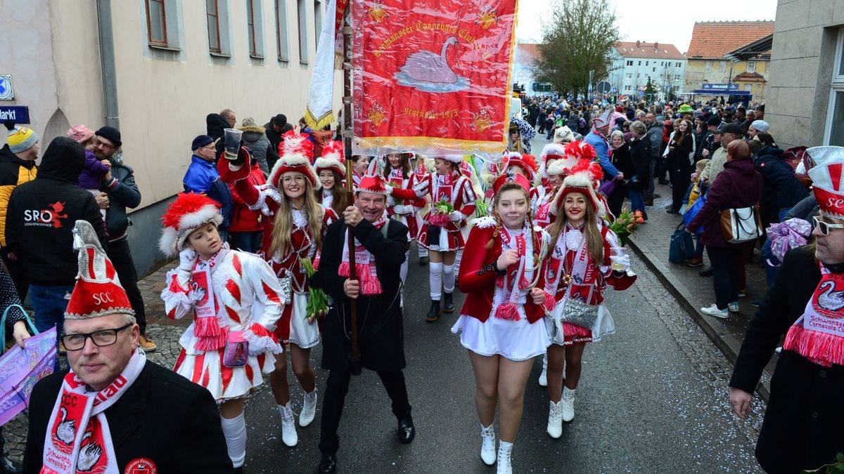 Die zahlreichen Zuschauer am Straßenrand sahen auch tolle Fußgruppen und hatten wie alle Narren viel Gaudi und Spaß.