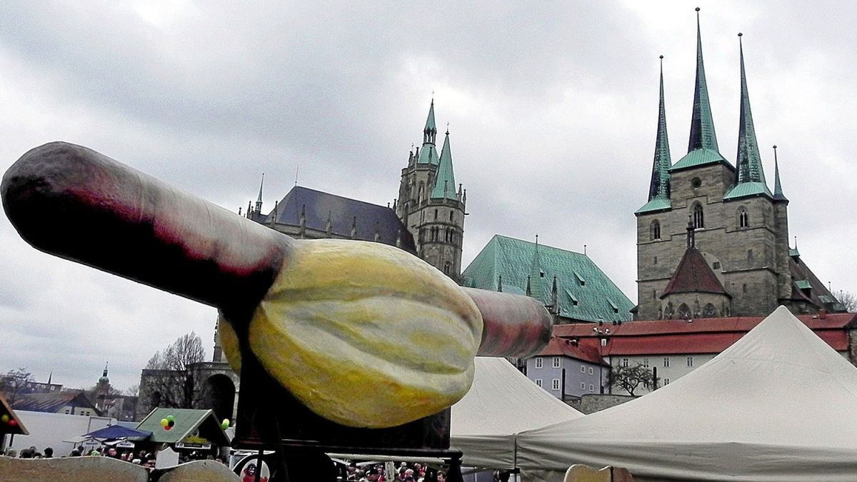 Es geht um die Wurst auf dem Domplatz.