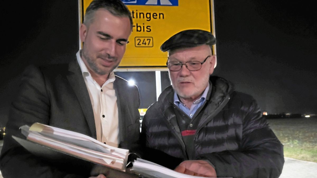 Ronald Krügel (rechts) und Volker Sommer sind die Initiatoren der Eichsfeldinitiative. 