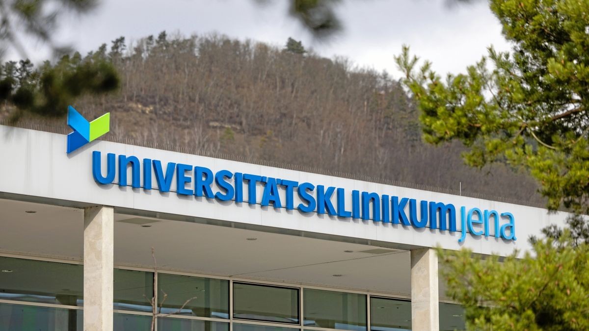 Die Universitätsklinik in Jena ist das größte Krankenhaus in Thüringen. 