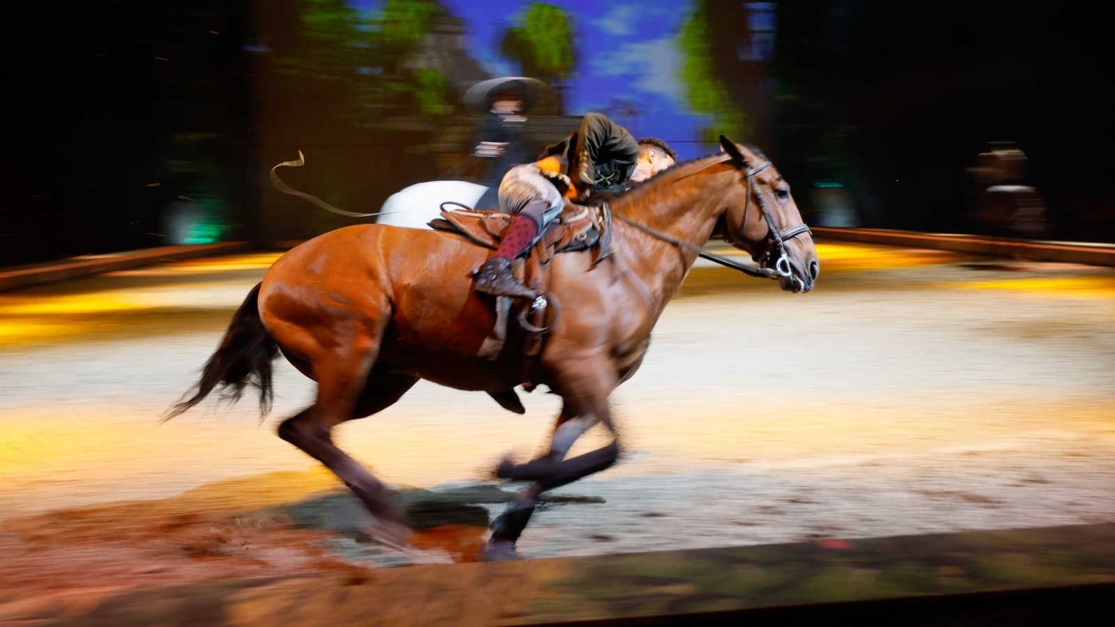 Pferdeshow Cavalluna begeistert in Erfurt - die Bilder