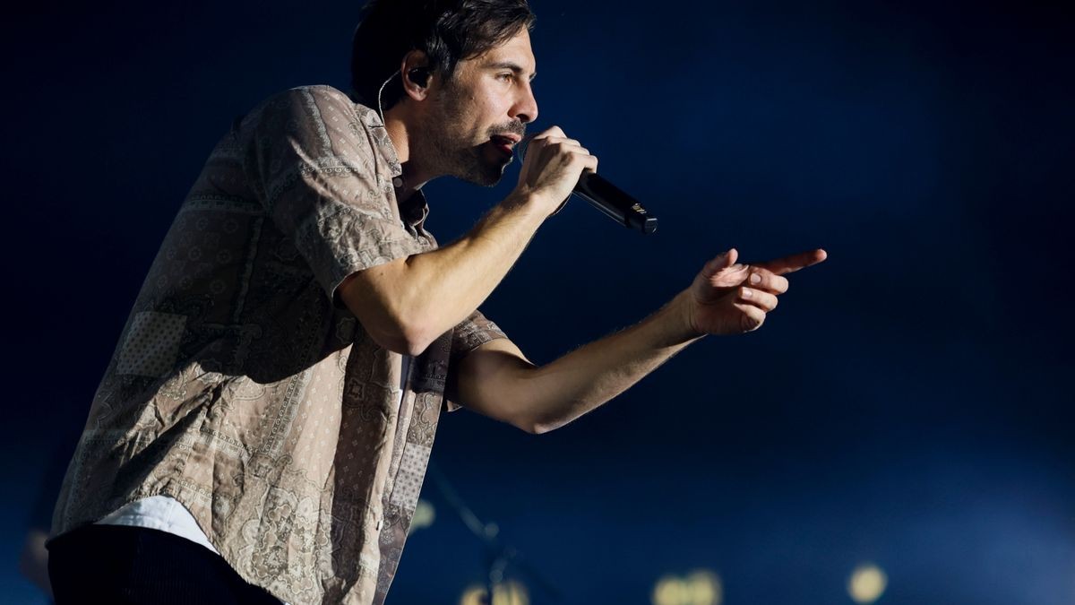 Erfurt, 17.03.2023: Max Giesinger während seinem Auftritt bei der 