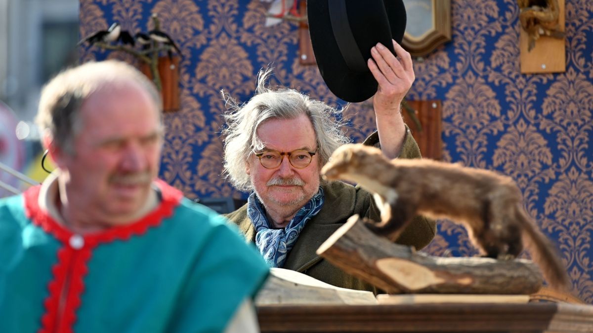 Knapp 25.000 Besucher säumten am Samstag die Straßen zum großen Festumzug beim Sommergewinn in Eisenach. 