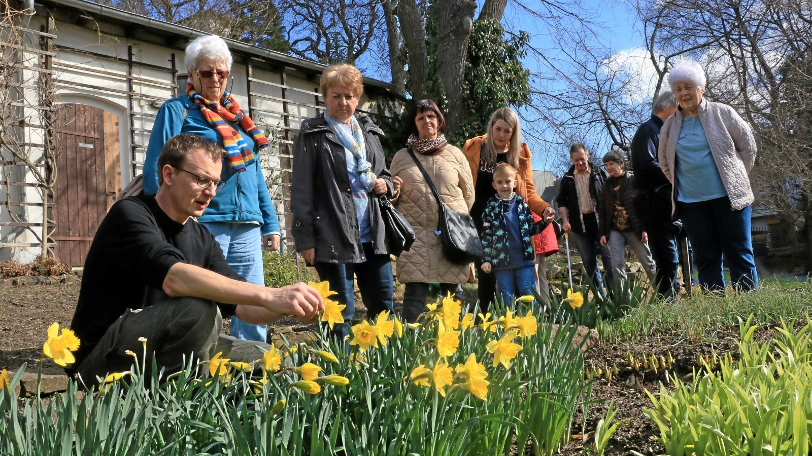 „Die wollen uns erfreuen“ Der Botanische Garten Gera erwacht