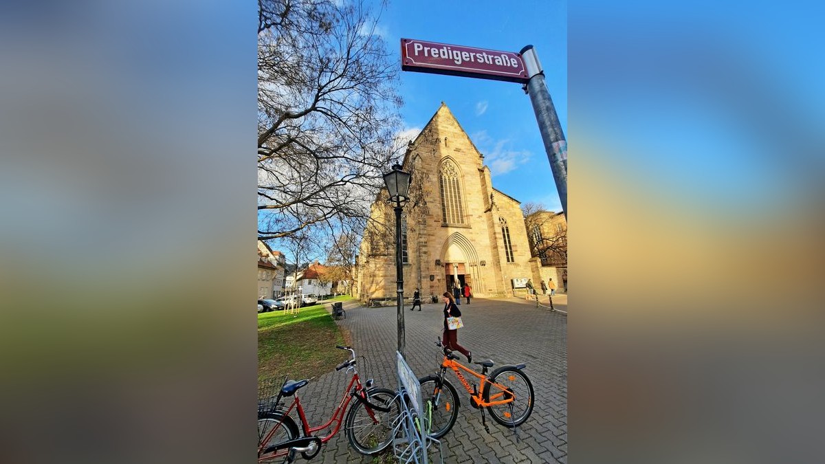 Die Predigerkirche in Erfurt. Im April soll hier ein Techno-Rave stattfinden.