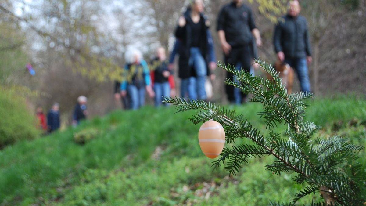 Zum Osterspaziergang des MDR kamen am Sonntag knapp 17.000 Besucher nach Eisenach.