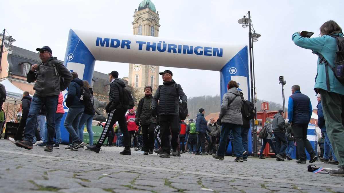 Startschuss auf dem Markt.