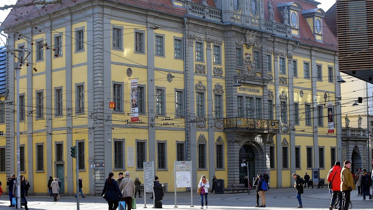 Das Angermuseum in Erfurt, eines von vielen Museen in Thüringen. 