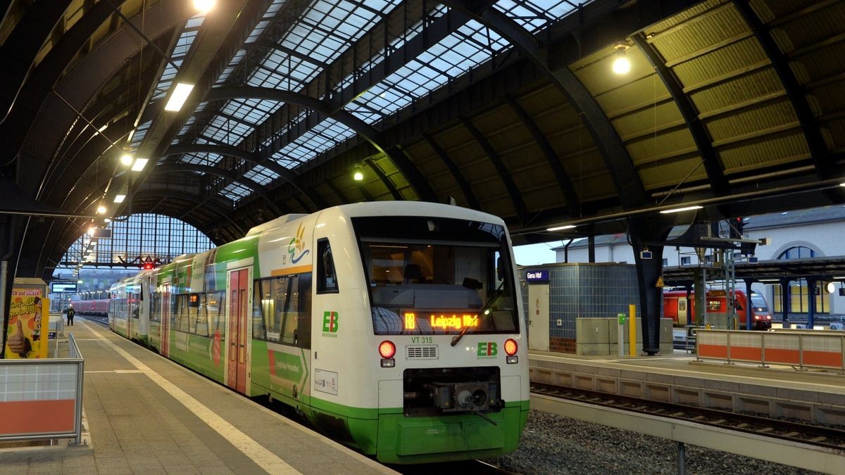 Die Erfurter Bahn wird bis Dezember 2036 die Strecken im Ostthüringennetz bedienen. (Symbolfoto)