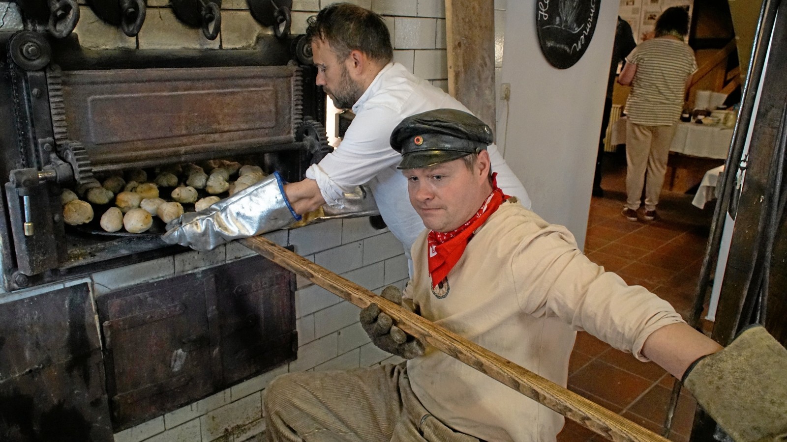 Bärlauchpizza und Loretto-Wecken in Rockstedt