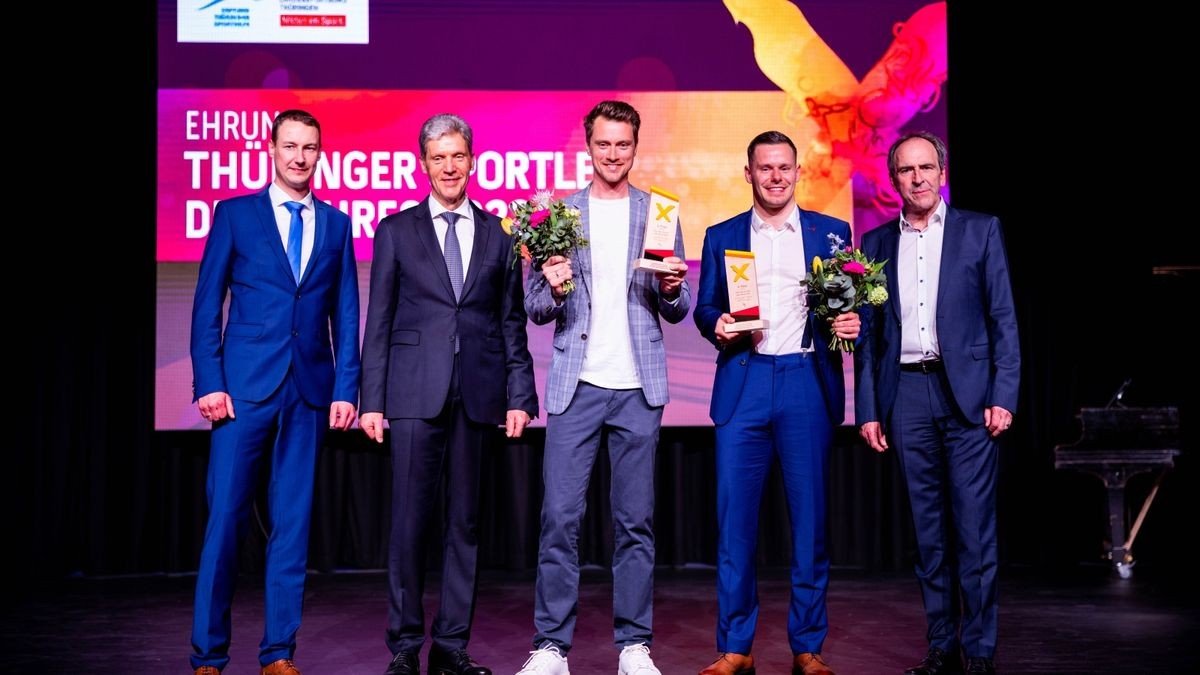 Der Landessportbund und die Stiftung Thüringer Sporthilfe ehrten am Freitag in Ilmenau die „Thüringer Sportler des Jahres 2022“.