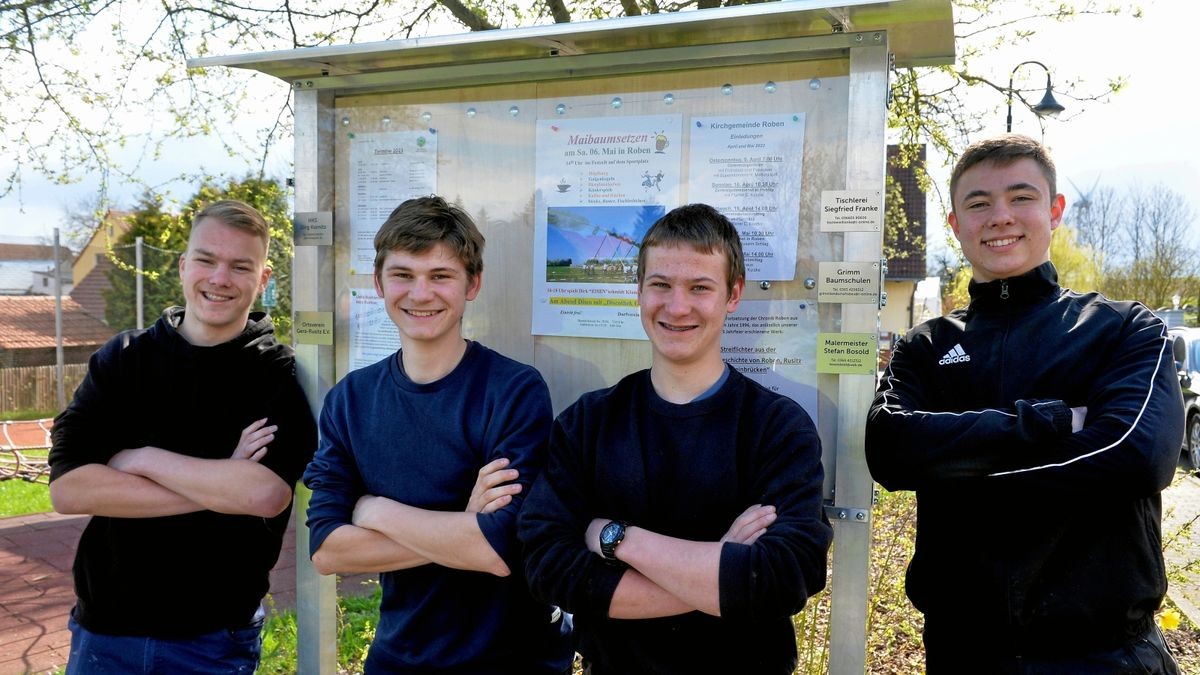 GeraRoben Ein Dankeschön am Schwarzen Brett