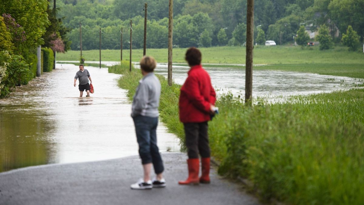 Andreas Hoffmann im Wasserweg in Erfurt-Bischleben. 