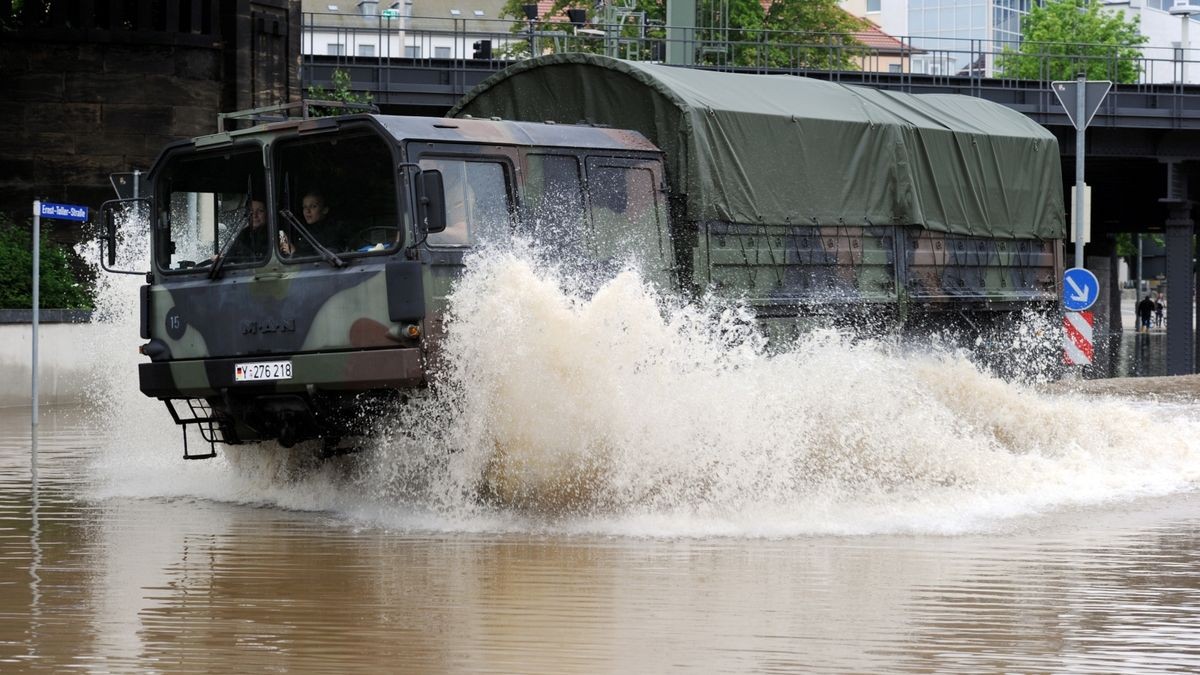 Die Bundeswehr war in Gera im Einsatz.