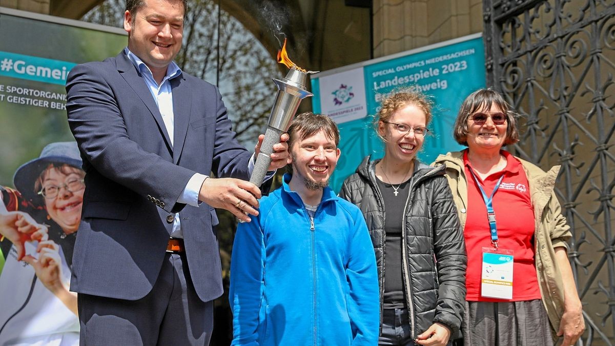 Eröffnung Start der Special Olympics in Braunschweig