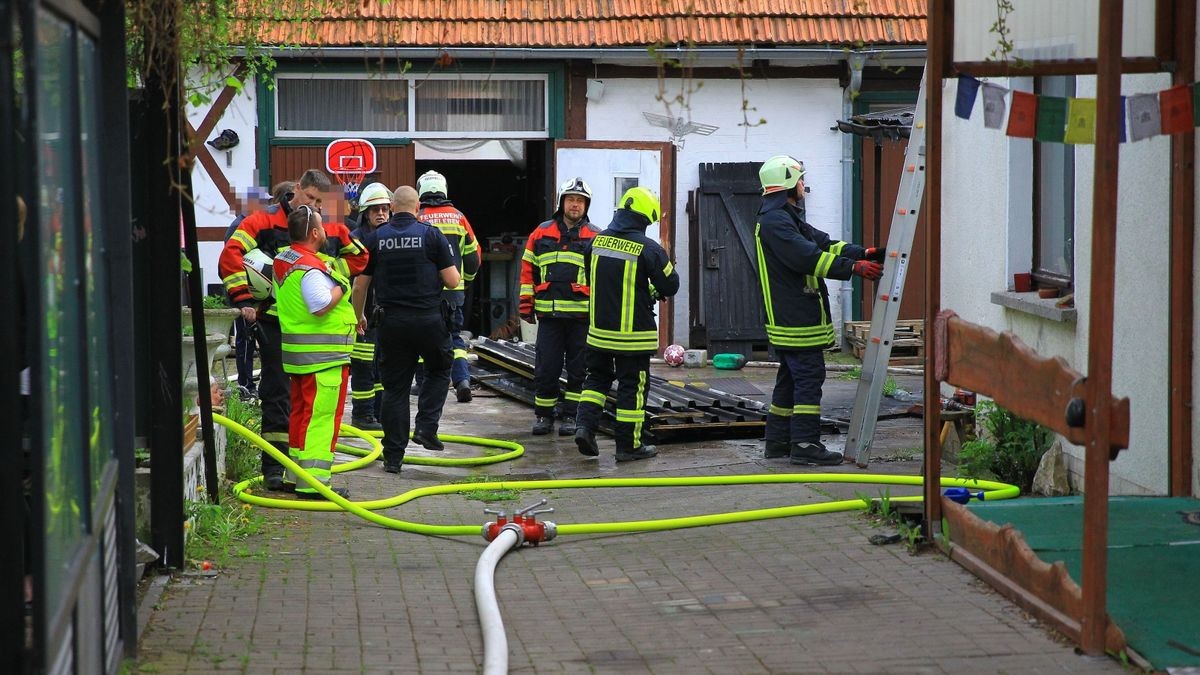 Die Kriminalpolizei hat die Ermittlungen aufgenommen.