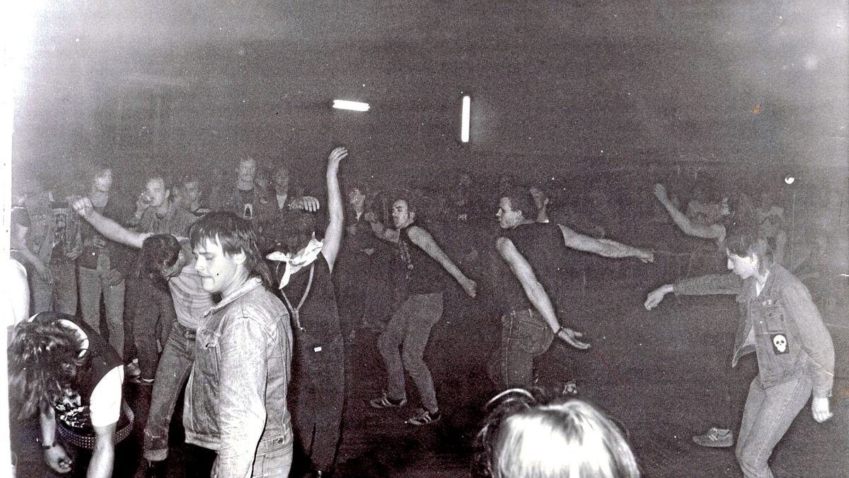 Im Volkshaus Sömmerda fanden regelmäßig Konzerte und Metal-Discos statt.