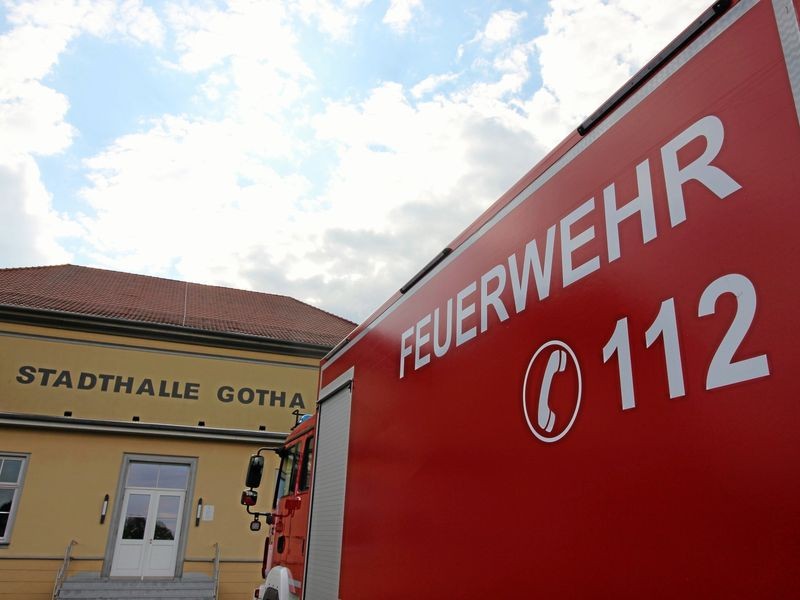 Die Feuerwehr Gotha freut sich über Zuwachs