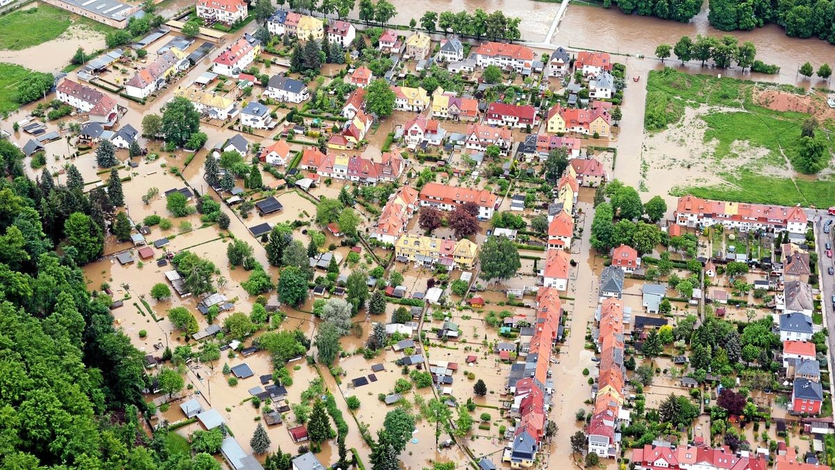 Die Weiße Elster in Gera-Heinrichsgrün.