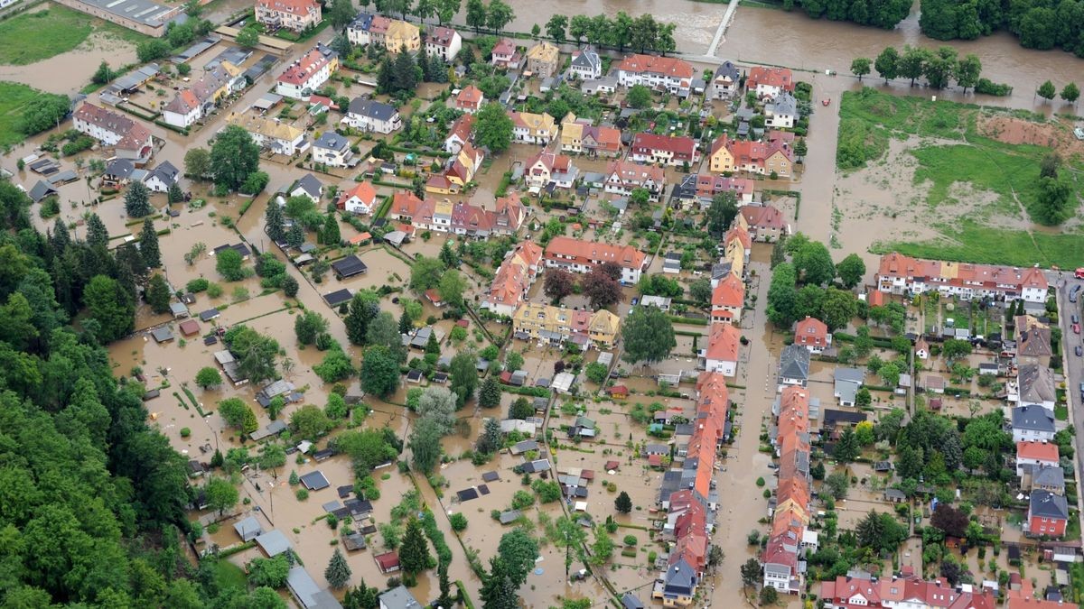 Die Weiße Elster in Gera-Heinrichsgrün.