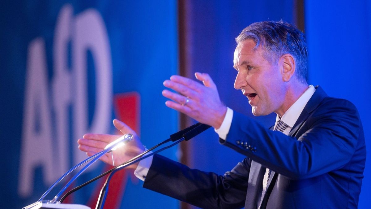 Höcke sei im Ergebnis der Ermittlungen hinreichend verdächtig. (Archivfoto)