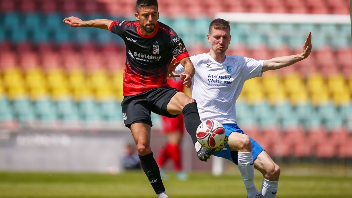 Fußball-Regionalligist FC Rot-Weiß Erfurt hat nach einem müden Kick bei der VSG Altglienicke mit 0:1 verloren. Durch die Niederlage rutscht Erfurt in der Abschlusstabelle auf Rang drei.