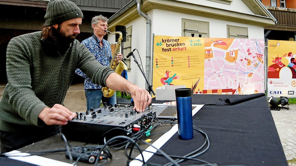 Kulturdirektion stellt zum Pressetermin das Programm des 46. Krämerbrückenfest in die Erfurter Altstadt vor