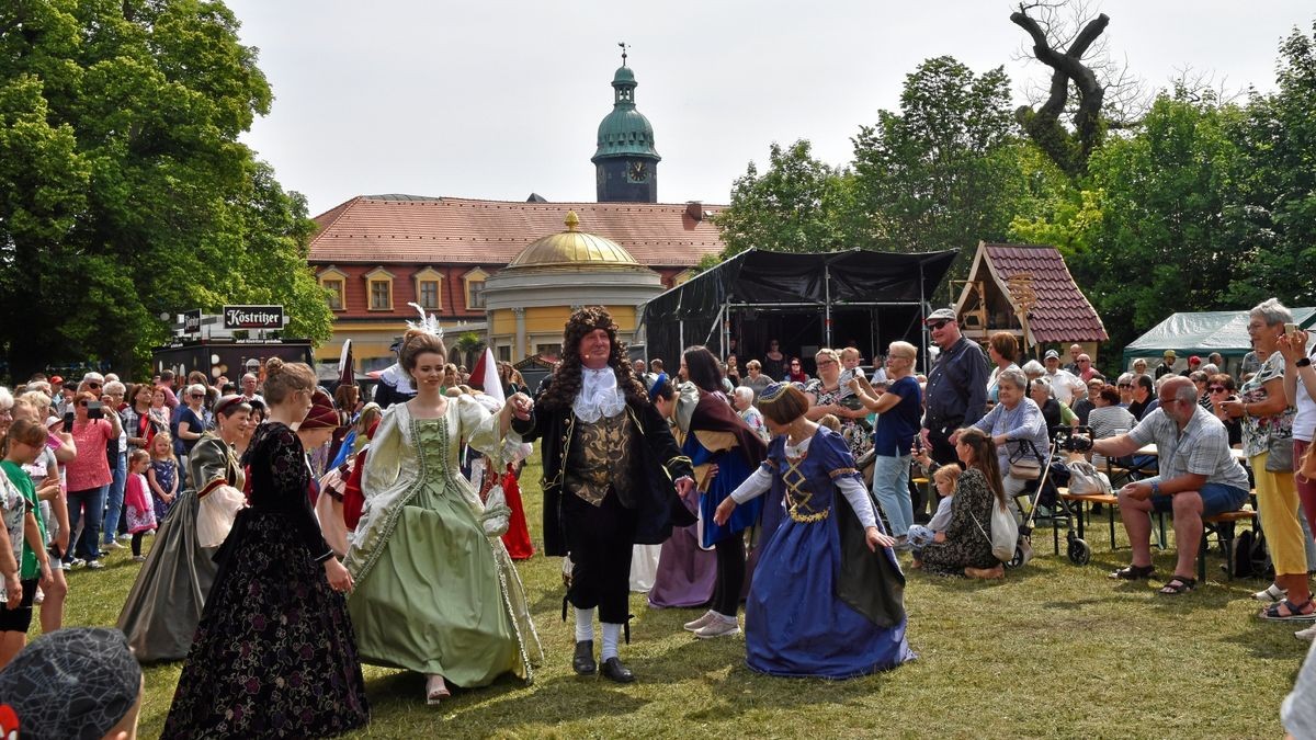 Fürstliche Jagd wird in diesem Jahr das Thema des Residenzfest auf der Theaterwiese am Schloss Sondershausen sein.